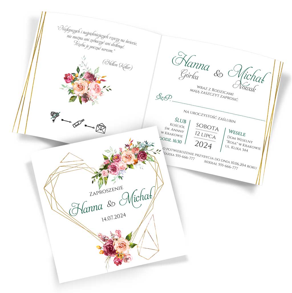 Zaproszenia ?lubne Wenus