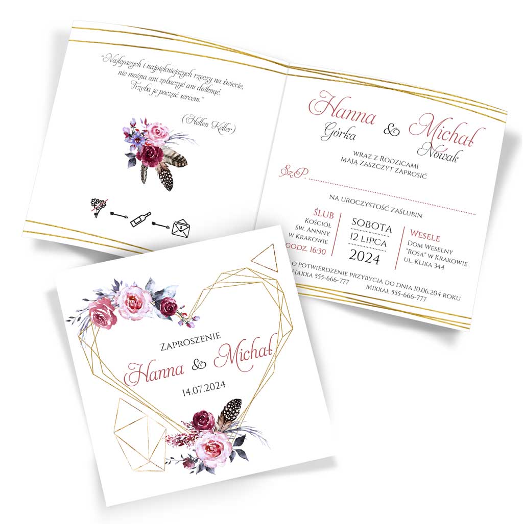 Zaproszenia ?lubne Wenus