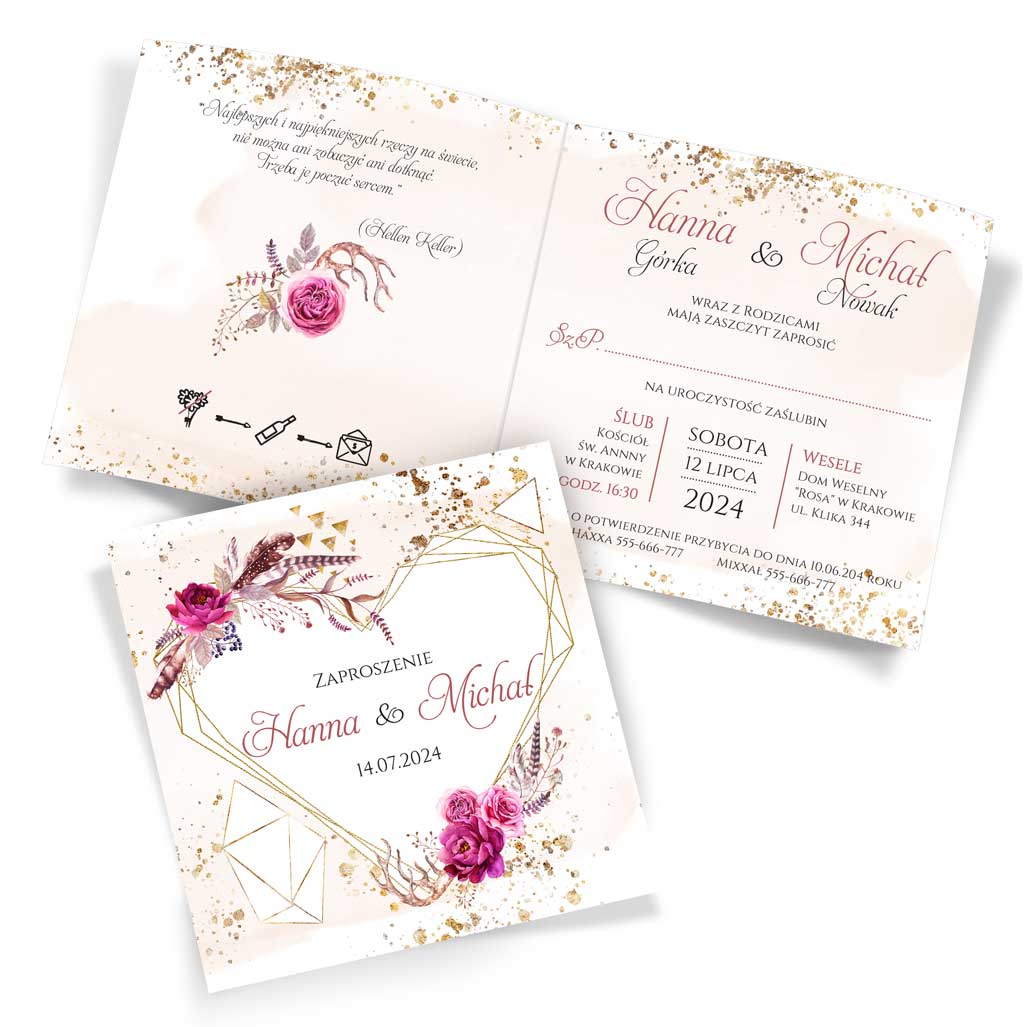 Zaproszenia ?lubne Wenus