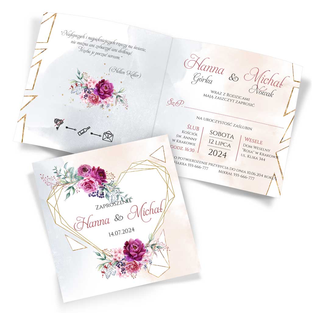 Zaproszenia ?lubne Wenus