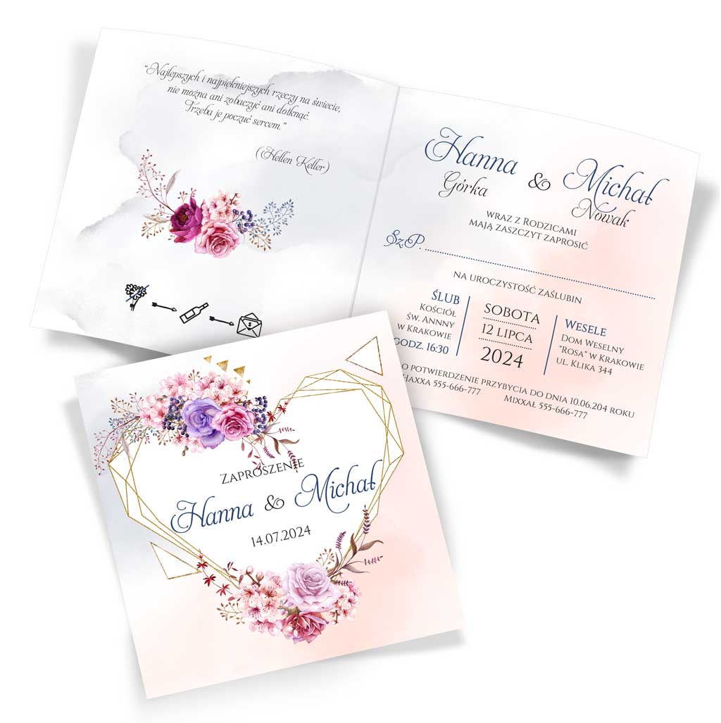 Zaproszenia ?lubne Wenus