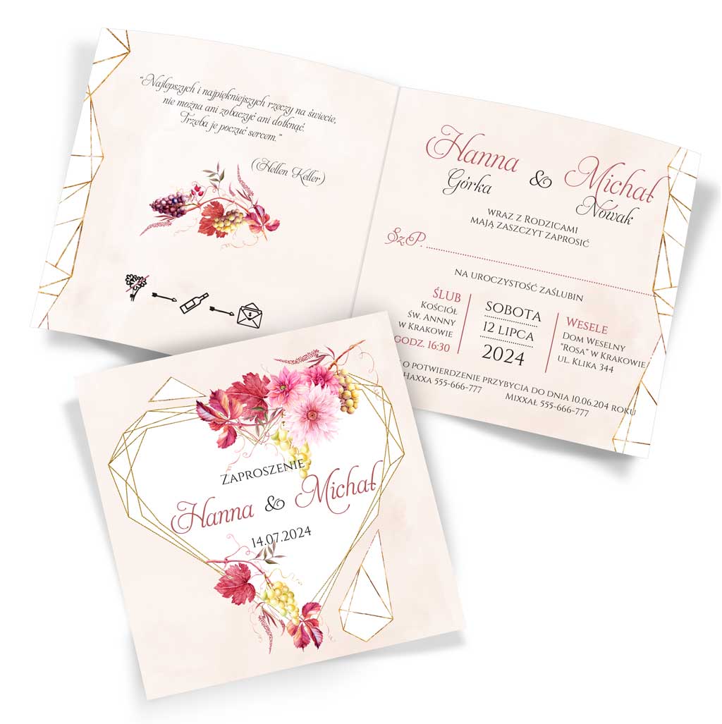 Zaproszenia ?lubne Wenus