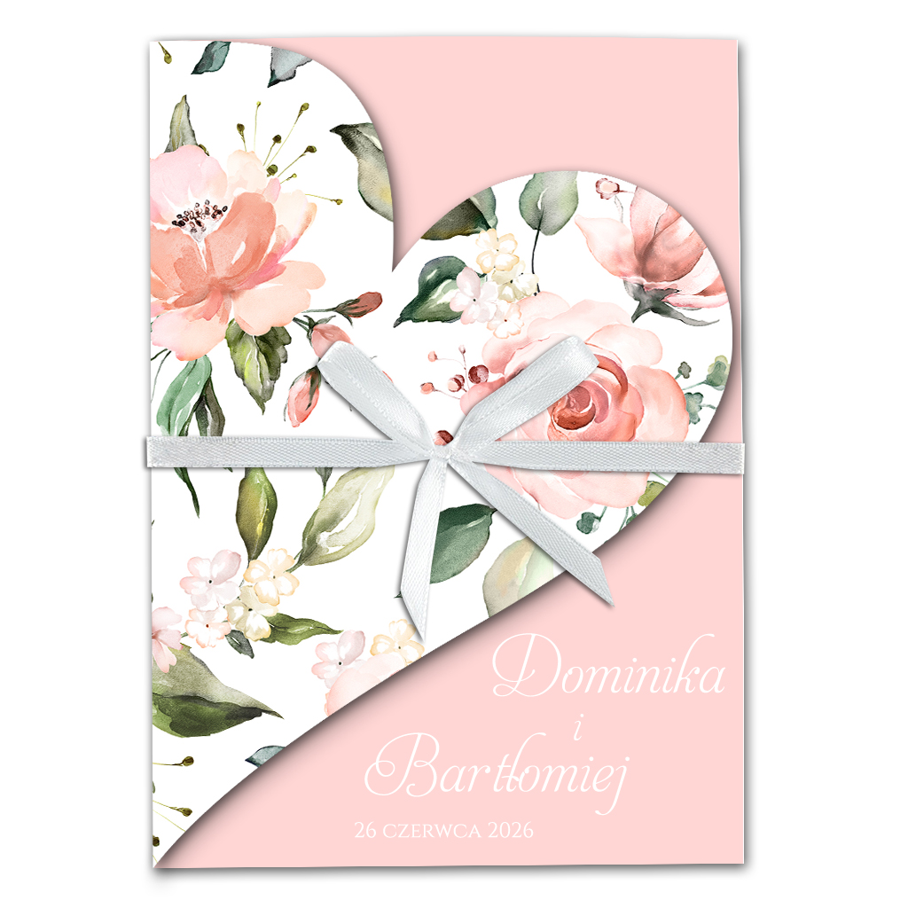 Zaproszenia A6 Julia