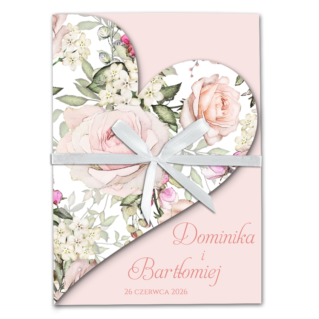 Zaproszenia A6 Julia