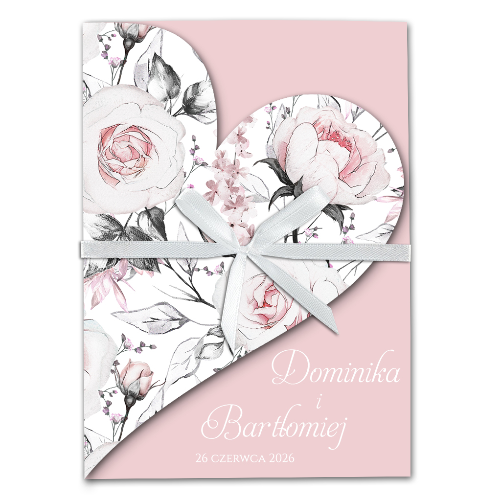 Zaproszenia A6 Julia