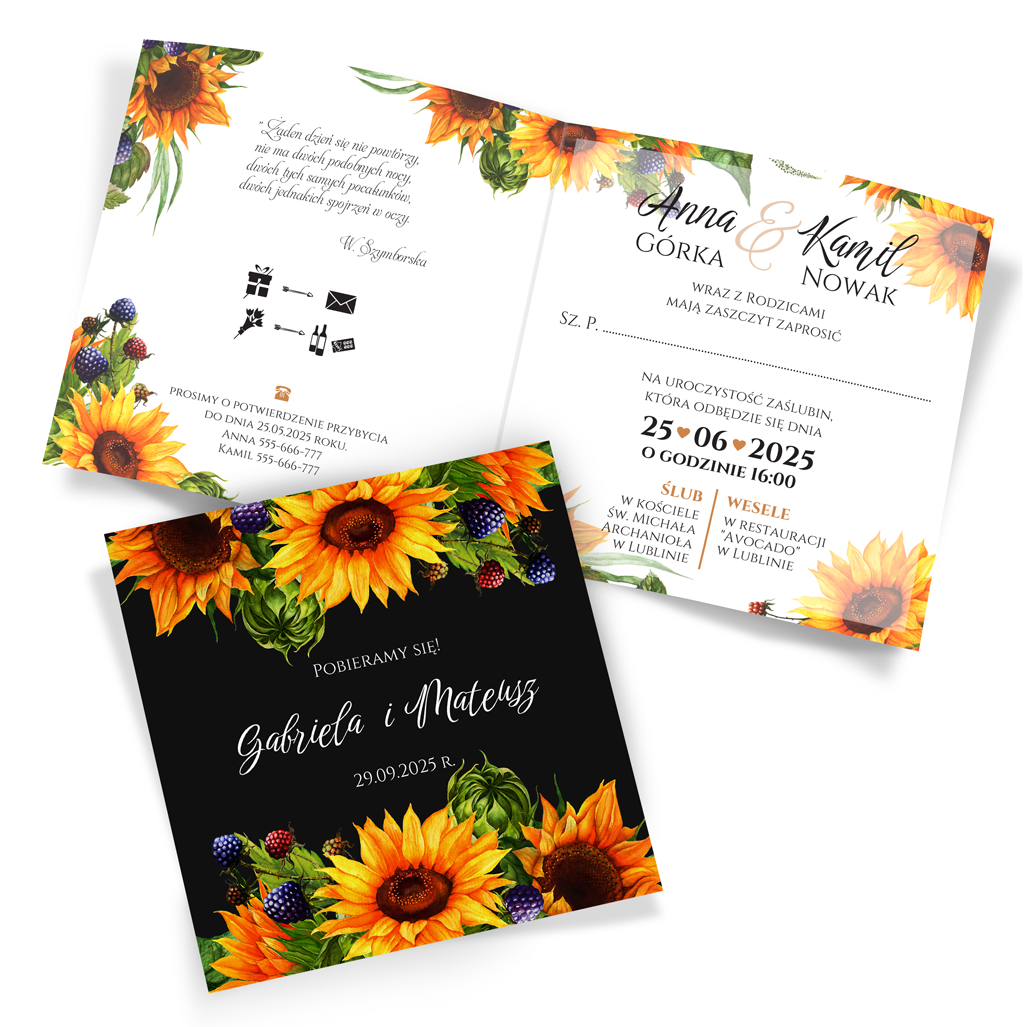 Zaproszenia Ślubne Amanda4