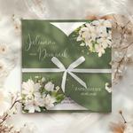 Zaproszenia ślubne składane - Sybila