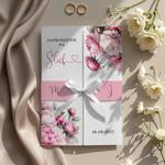 Zaproszenia ślubne brama z opaską - Marcela