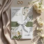 Zaproszenia ślubne brama z opaską - Marcela