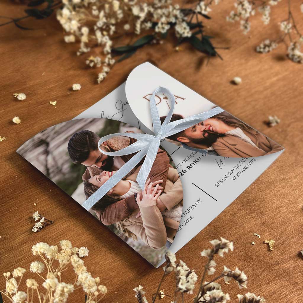 Zaproszenia Ślubne ze zdjęciem Dafne
