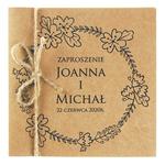 Zaproszenia Ślubne Eko Nastia