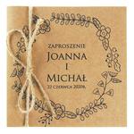 Zaproszenia Ślubne Eko Nastia