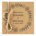 Zaproszenia Ślubne Eko Nastia