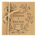 Zaproszenia Ślubne Eko Nastia