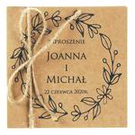 Zaproszenia Ślubne Eko Nastia