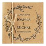 Zaproszenia Ślubne Eko Nastia