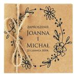 Zaproszenia Ślubne Eko Nastia