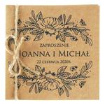 Zaproszenia Ślubne Eko Nastia