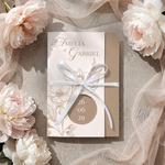 Zaproszenia ślubne z inicjałami - Sabrina