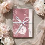 Zaproszenia ślubne z inicjałami - Sabrina