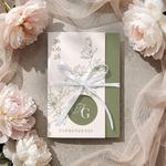 Zaproszenia ślubne z inicjałami - Sabrina