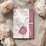 Zaproszenia ślubne z inicjałami - Sabrina