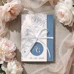 Zaproszenia ślubne z inicjałami - Sabrina