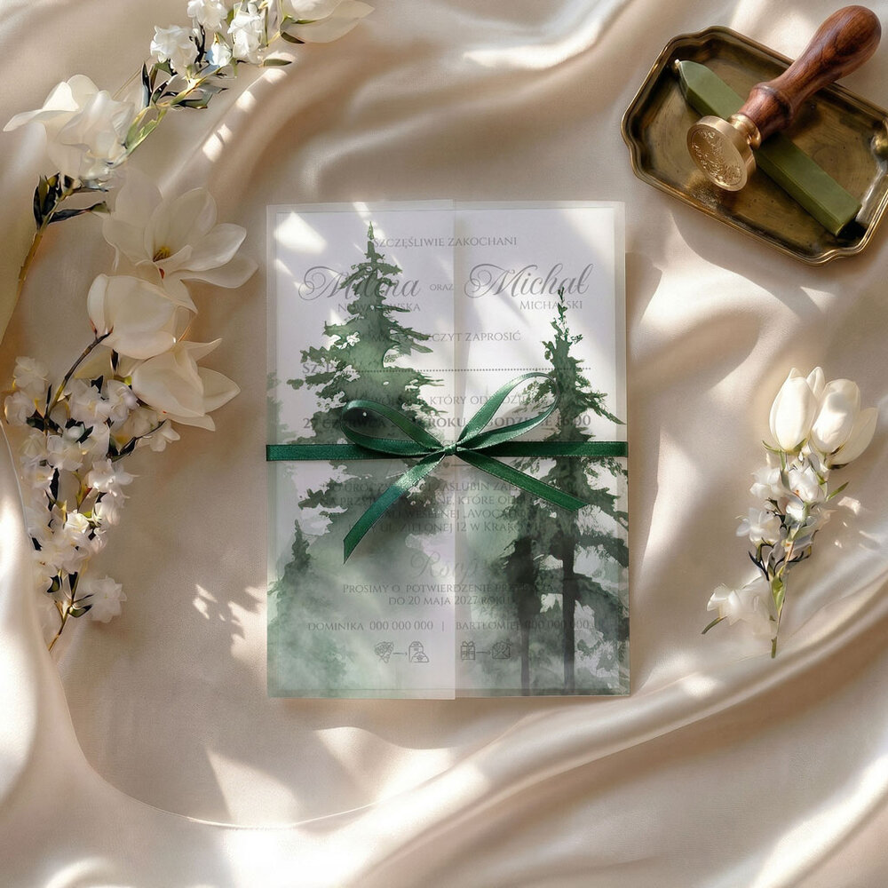 Zaproszenia Ślubne z kalką Daniela2