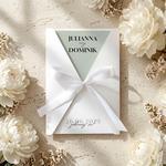 Zaproszenia ślubne z kopertą - Anika