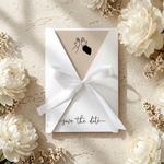 Zaproszenia ślubne z kopertą - Anika