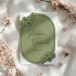 Zaproszenia ślubne składane - Tina