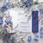 Zaproszenia ślubne ozdobne wycięcie - Fiorella4