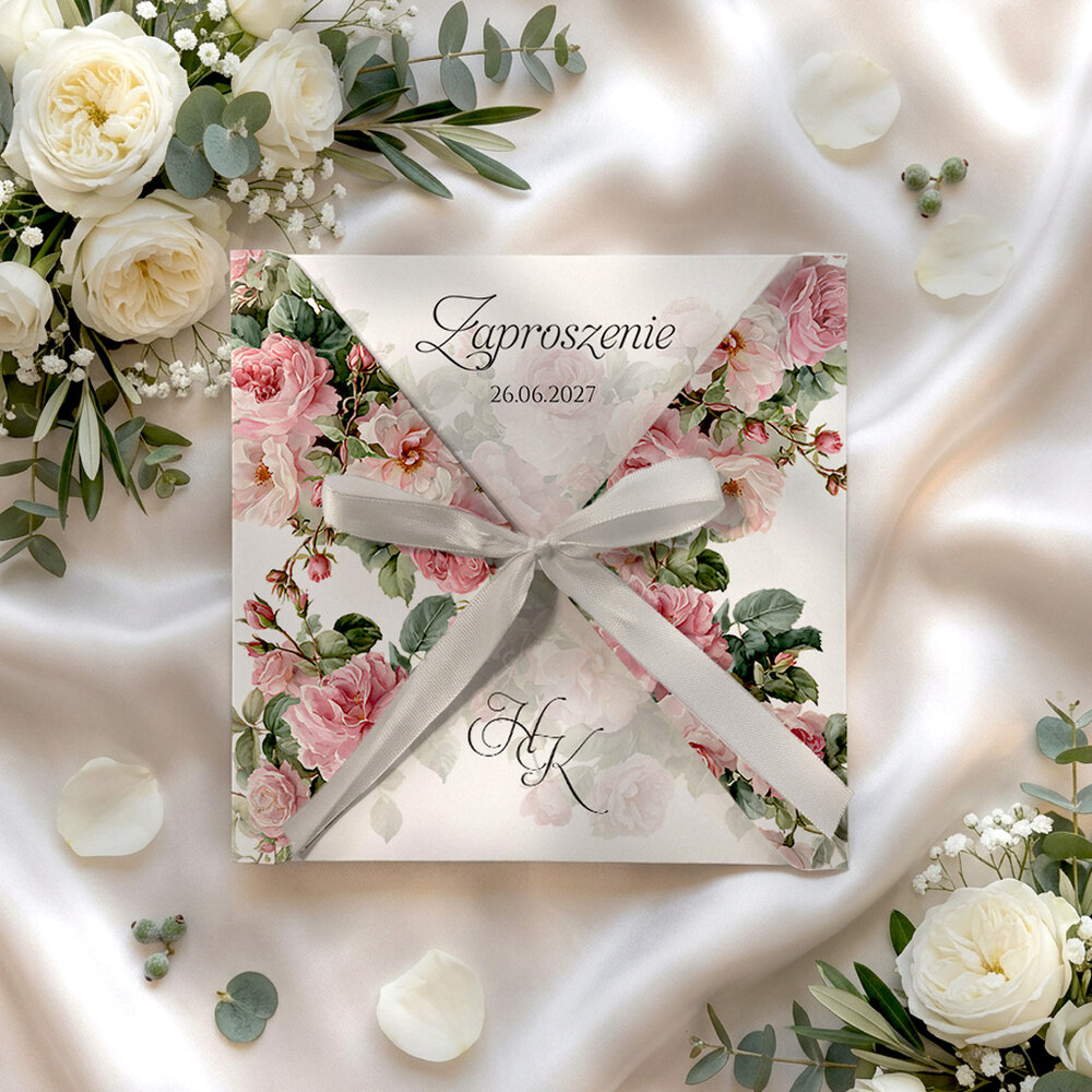 Zaproszenia ślubne - Albina