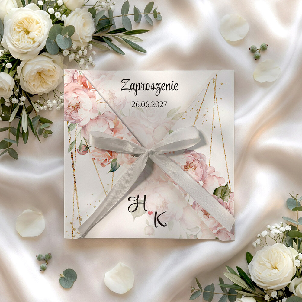Zaproszenia ślubne - Albina