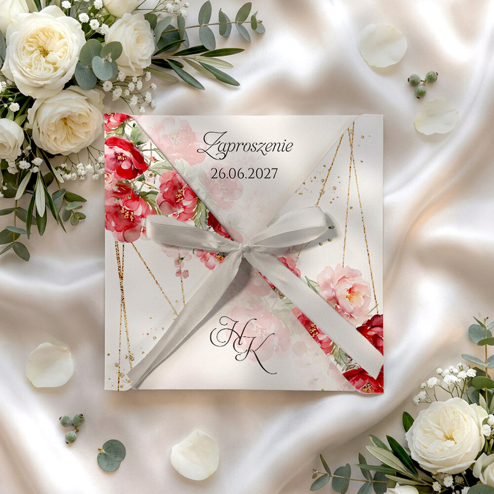 Zaproszenia ślubne - Albina