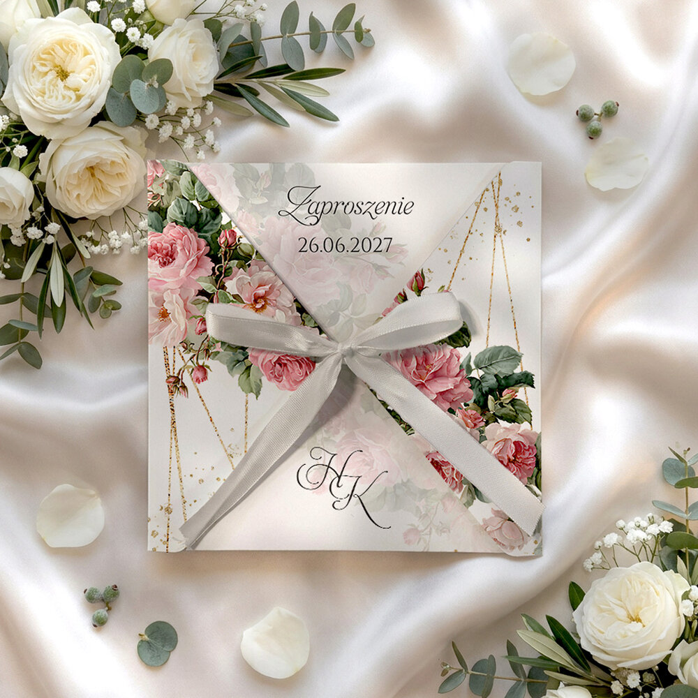 Zaproszenia ślubne - Albina