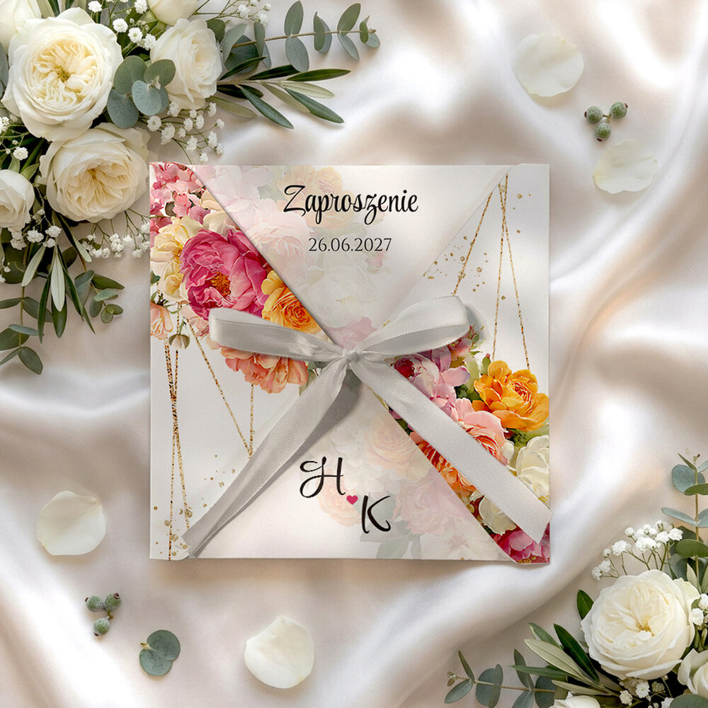 Zaproszenia ślubne - Albina