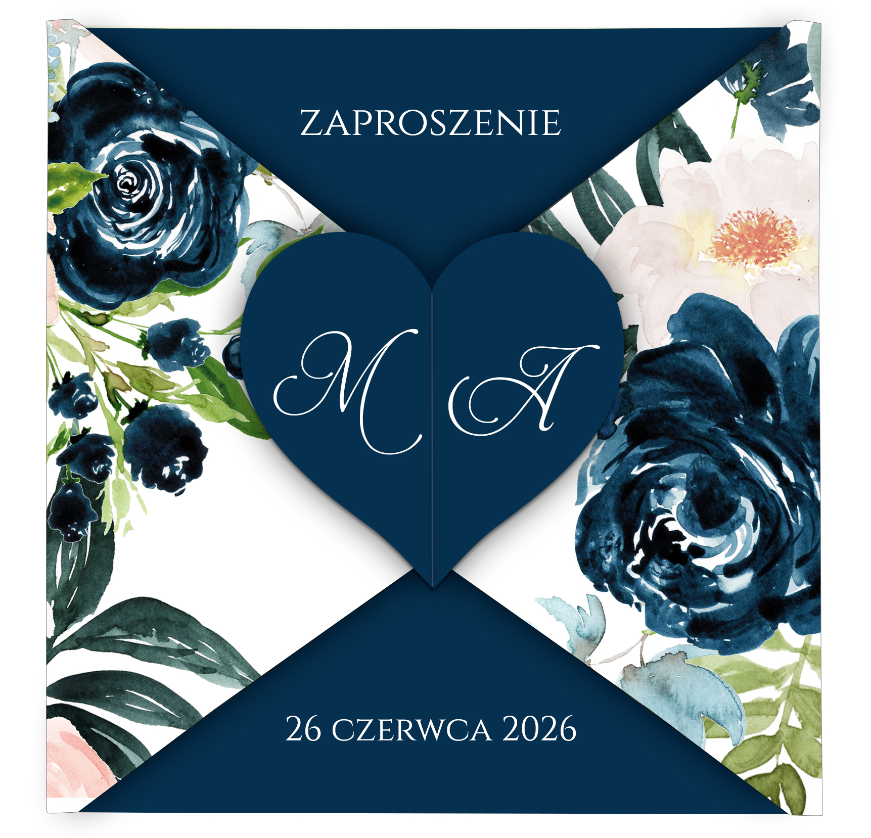 Zaproszenia Ślubne Ewelina