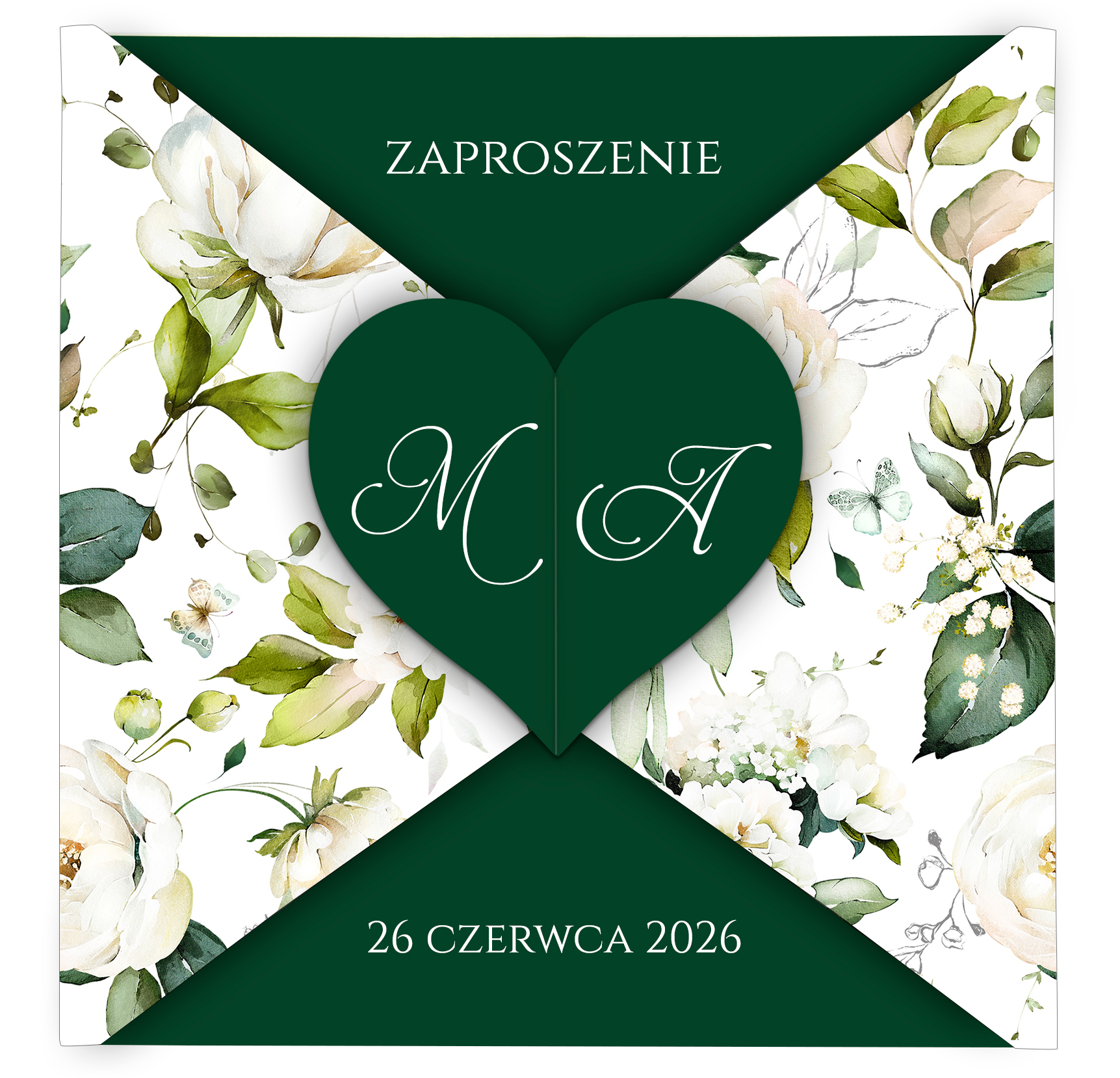 Zaproszenia Ślubne Ewelina