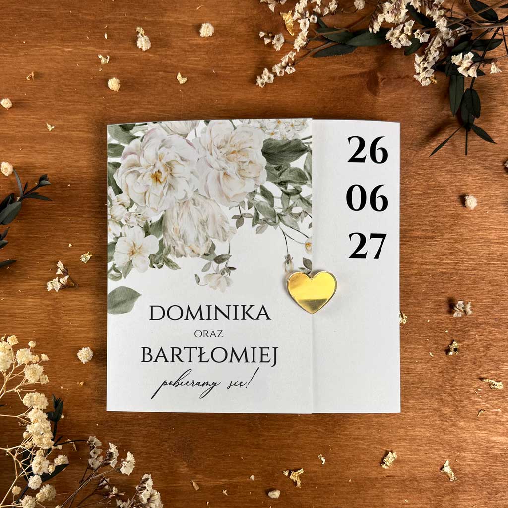 Zaproszenia Ślubne Rozalia