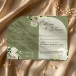 Zaproszenia ślubne łuk - Astrid