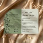 Zaproszenia ślubne łuk - Greta