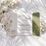 Zaproszenia ślubne ozdobne wycięcie - Fiorella3