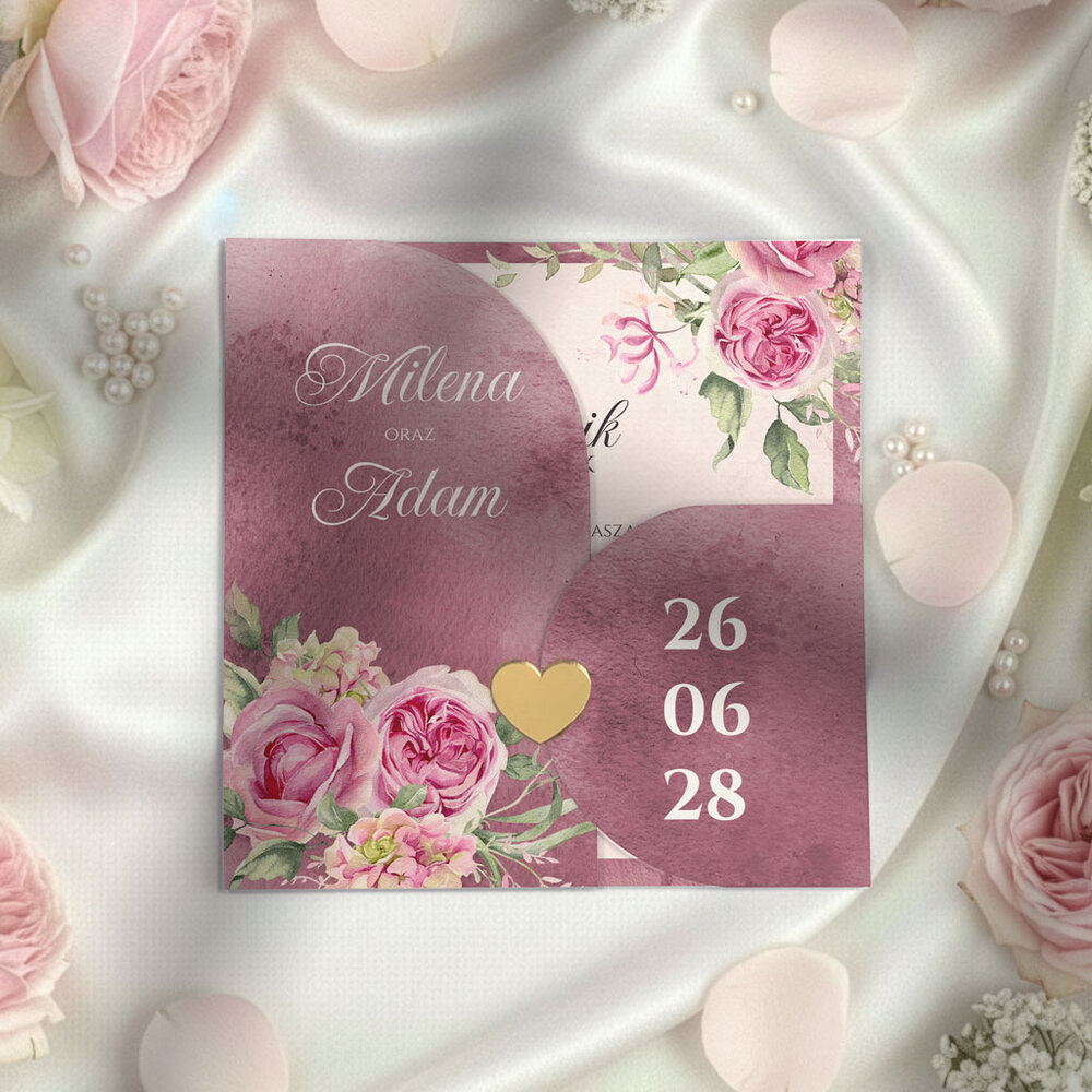 Zaproszenia Ślubne Safira