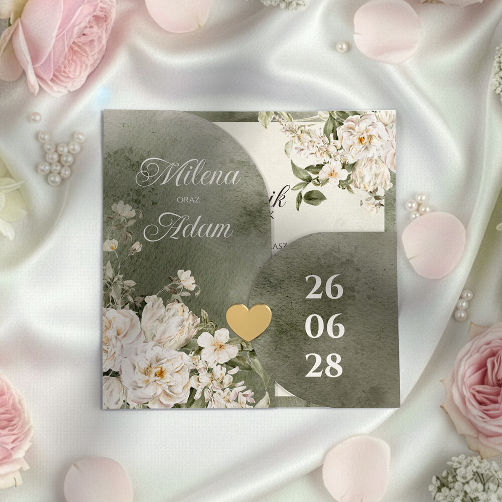 Zaproszenia Ślubne Safira