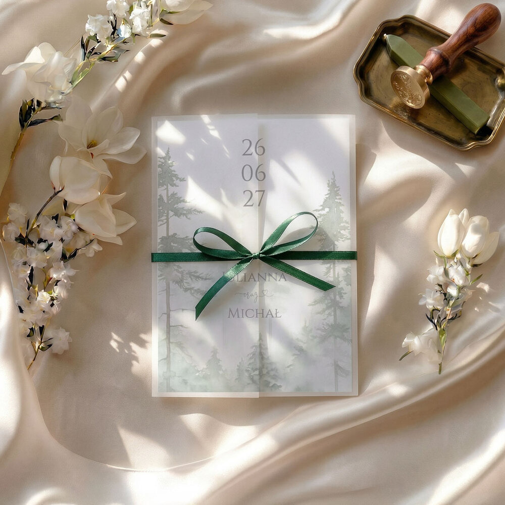 Zaproszenia Ślubne z kalką Daniela