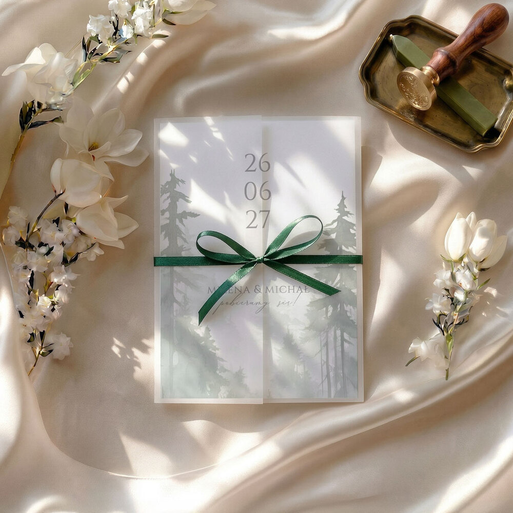 Zaproszenia Ślubne z kalką Daniela