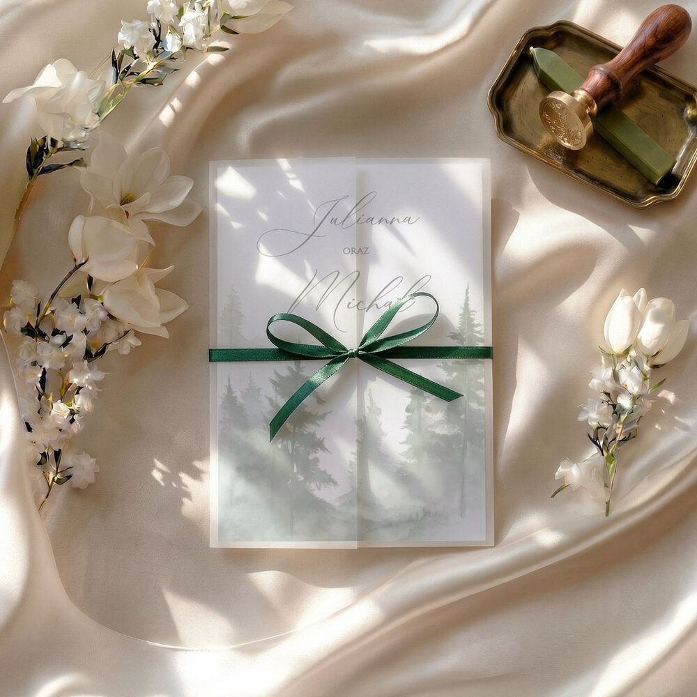 Zaproszenia Ślubne z kalką Daniela