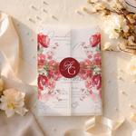 Zaproszenia Ślubne z kalką Amber