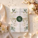 Zaproszenia Ślubne z kalką Amber